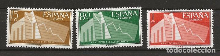 Sellos: R35/ ESPA&Ntilde;A, EDIFIL 1196/98 *, 1956... - Foto 1