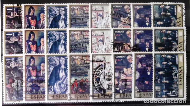 Sellos: Edifil 2077-84, 3 series completas en usado. - Foto 1
