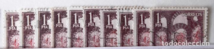 Sellos: Edifil 1549, 10 sellos en usado. - Foto 1
