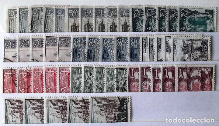Sellos: Edifil 1541-50, 5 series en usado. - Foto 1