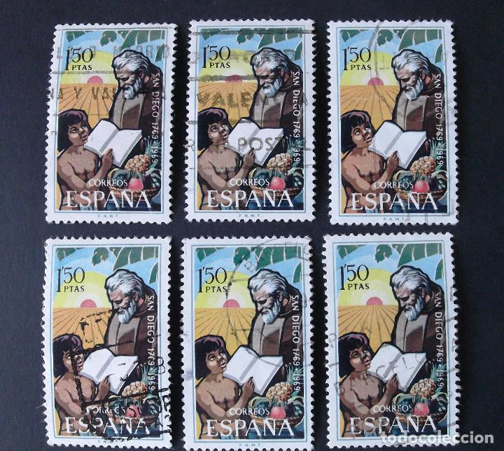 Sellos: Edifil 1932, 6 sellos usados. - Foto 1