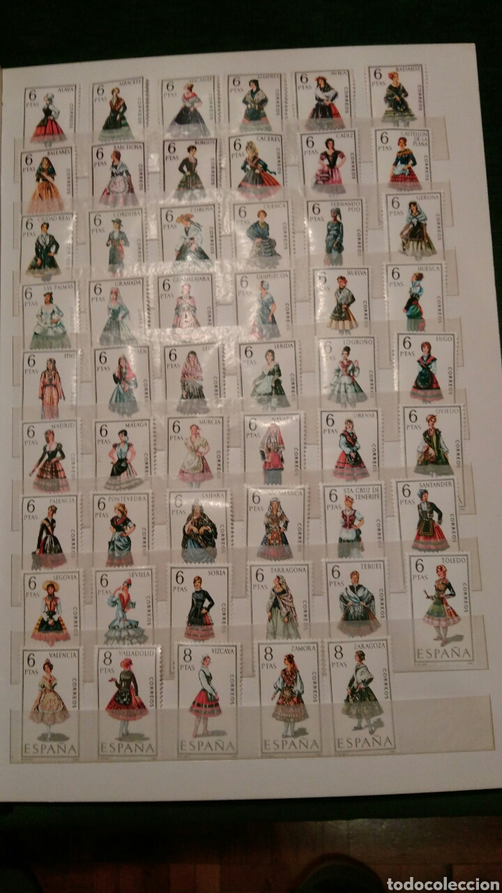 Sellos: SELLOS DE LOS 53 TRAJES REGIONALES, NUEVOS - Foto 1