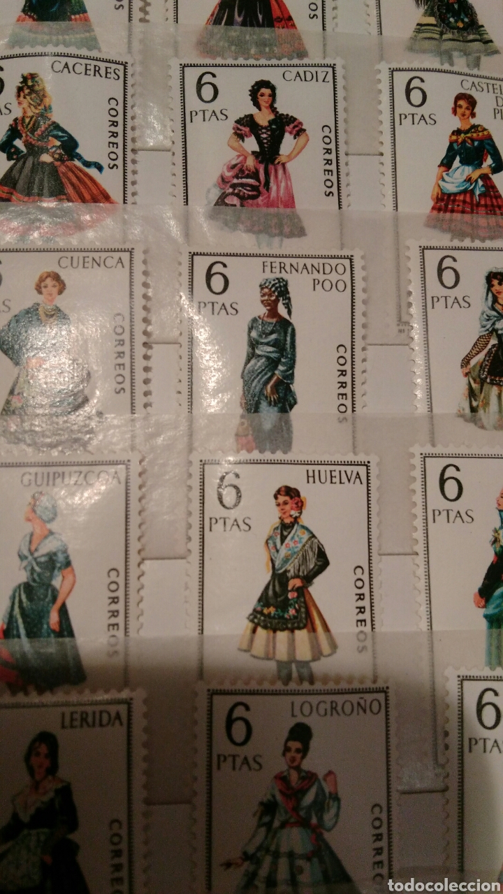 Sellos: SELLOS DE LOS 53 TRAJES REGIONALES, NUEVOS - Foto 7