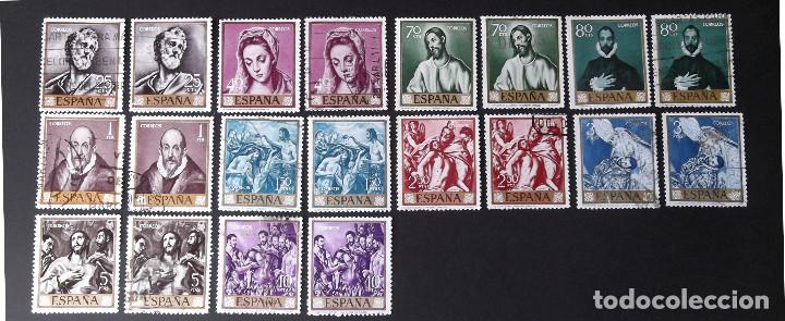 Sellos: Edifil 1330-39, 2 series usadas en (x/o). - Foto 1