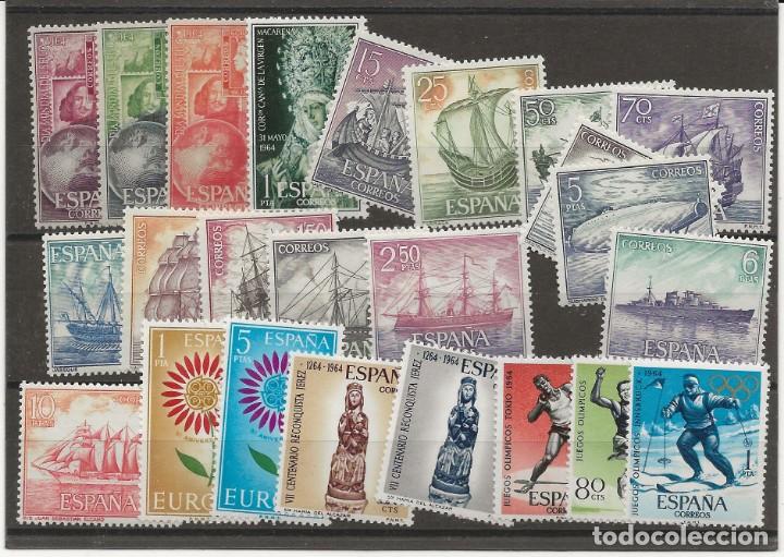 Sellos: R43/ ESPA&Ntilde;A 24 SELLOS DIFERENTES *** - Foto 1