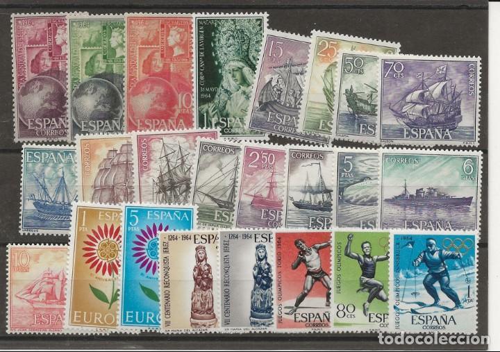 Sellos: R43/ ESPA&Ntilde;A 24 SELLOS DIFERENTES *** - Foto 1