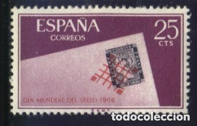 Sellos: S-01830- ESPA&Ntilde;A 1966. D&Iacute;A DEL SELLO. - Foto 1