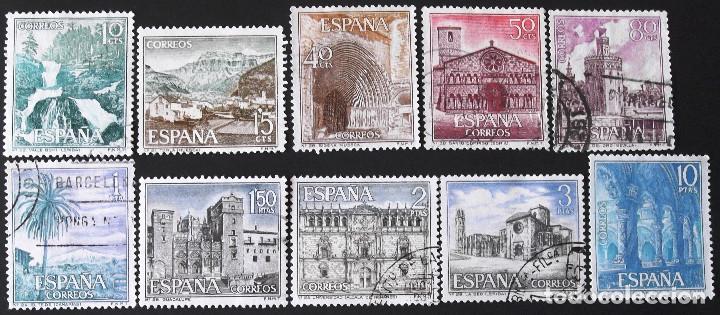 Sellos: Edifil 1726-35, usados, serie completa. - Foto 1