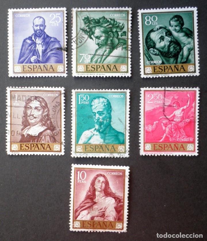 Sellos: 1963 Espa&ntilde;a Pintura Jos&eacute; de Ribera El espa&ntilde;oleto - Foto 1
