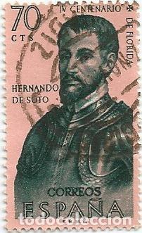 Stamps: 20 SELLOS USADOS IV CENT.DESCUBRIMIENTO FLORIDA- 1960- VARIADOS