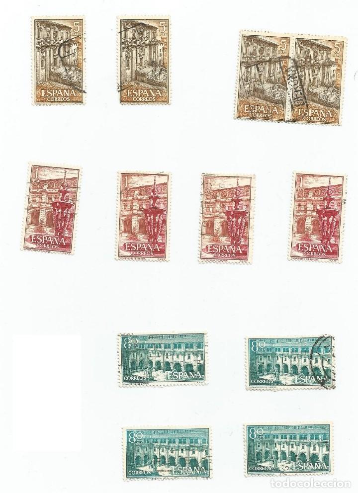 Sellos: 4 SERIES COMPLETAS MONASTERIO DE SAMOS 1960-USADOS - Foto 5