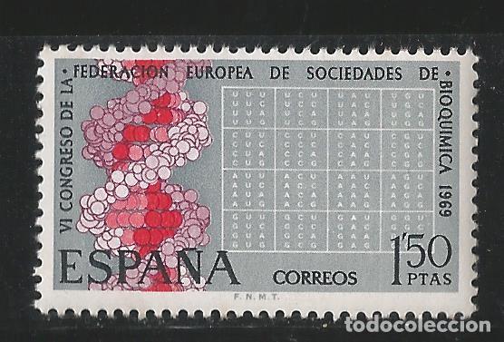 Sellos: ESPA&Ntilde;A - 1969 - BIOQUIMICA - Foto 1