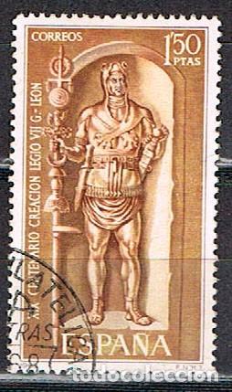 Sellos: Edifil 1872, Legio gemina fundadora de Le&oacute;n, usado - Foto 1