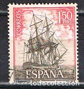 Sellos: EDIFIL N&ordm; 1606, CORBETA ATREVIDA , usado - Foto 1