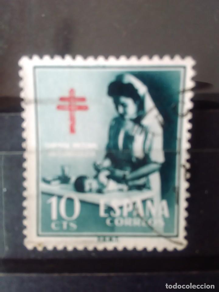 Stamps: EDIFIL 1122 DE LA SERIE: PRO TUBERCULOSOS. A&Ntilde;O 1953