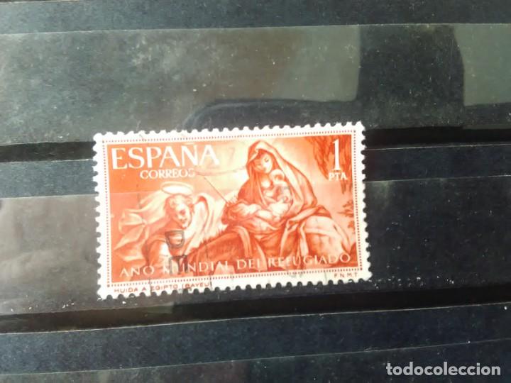 Francobolli: edifil 1326 de la serie: a&ntilde;o mundial del refugiado. La huida a egipto de bayeu. A&ntilde;o 1961