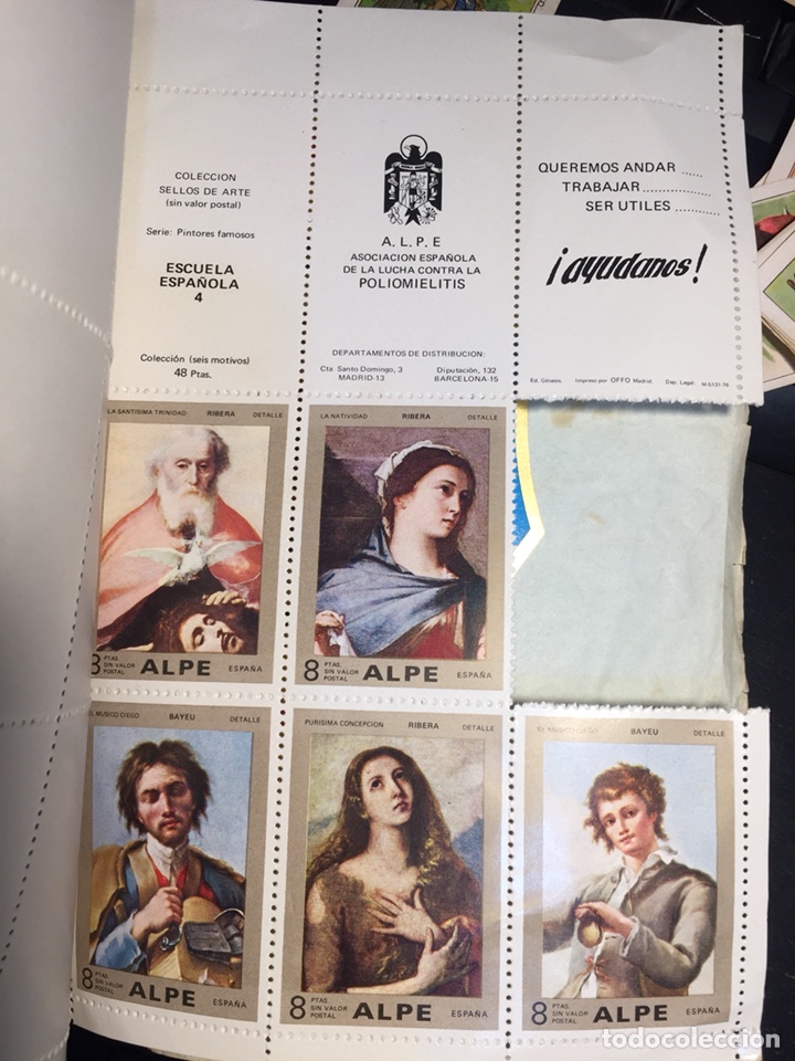 Sellos: Vi&ntilde;etas Poliomelitis - Foto 2