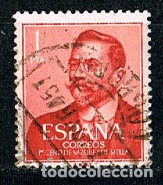 Sellos: EDIFIL N&ordm; 1351, VAZQUEZ DE MELLA, USADO - Foto 1