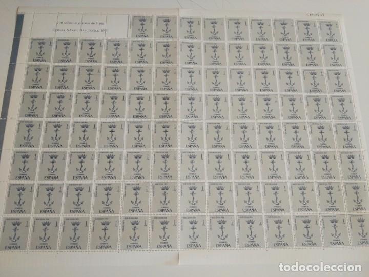 Sellos: folio completo de 100 sellos Edifil 1737 En nuevo** - Foto 1