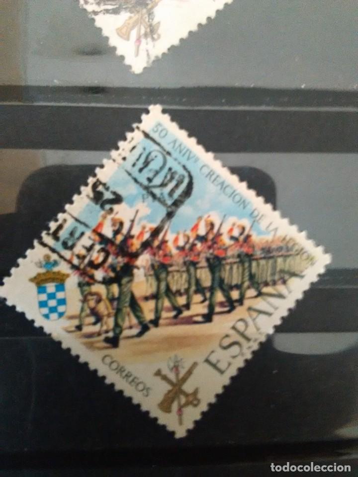 Sellos: EDIFIL 2044 DE LA SERIE: L ANIVERSARIO DE LA LEGI&Oacute;N. A&Ntilde;O 1971