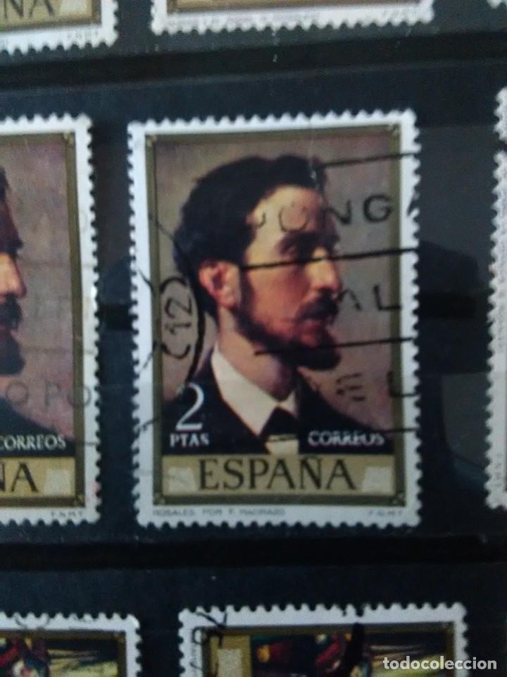 Francobolli: EDIFIL 2204 DE LA SERIE: EDUARDO ROSALES Y MARTIN. A&Ntilde;O 1974