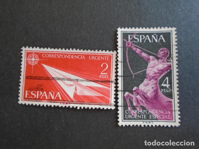 1956 EDIFIL 1185-1186 , URGENTE (Sellos - España - II Centenario De 1.950 a 1.975 - Usados)