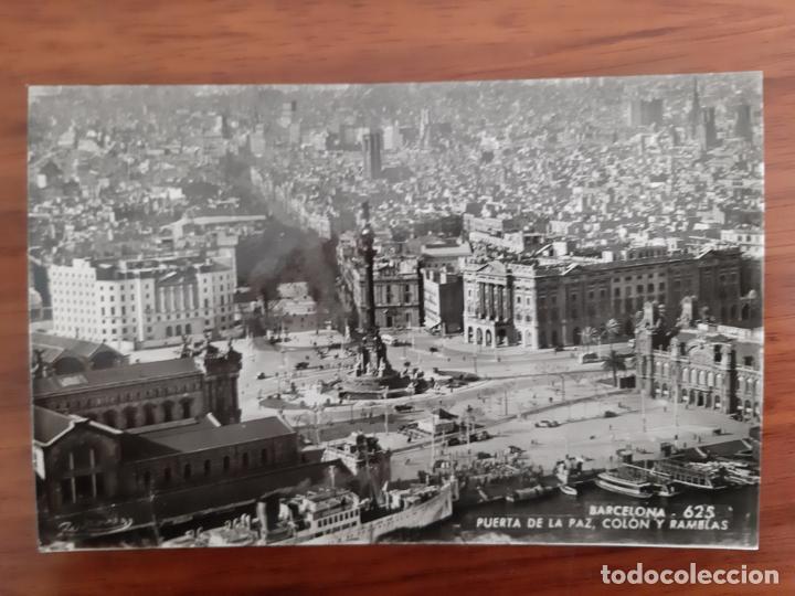 Sellos: tarjeta postal circulada 1968 de barcelona a austria - Foto 1
