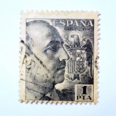 Sellos: SELLO POSTAL ANTIGUO ESPAÑA 1951 1 PTA GENERAL FRANCISCO FRANCO