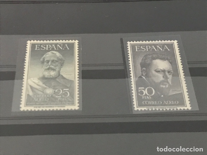 Sellos: SELLOS LEGAZPI Y SOROLLA AEREOS 1953