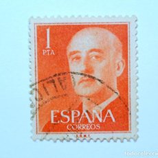 Sellos: SELLO POSTAL ESPAÑA 1955 1 PTA GENERAL FRANCISCO FRANCO