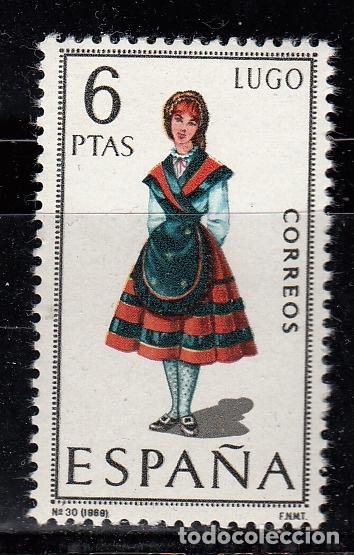 Sellos: Espa&ntilde;a. 1969. Trajes. Lugo. Edifil 1903 - Foto 1