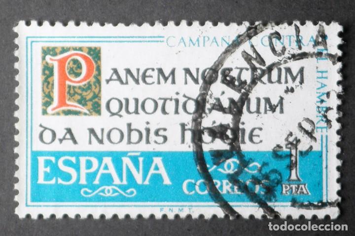 Sellos: 1963 Espa&ntilde;a Campa&ntilde;a contra el hambre - Foto 1