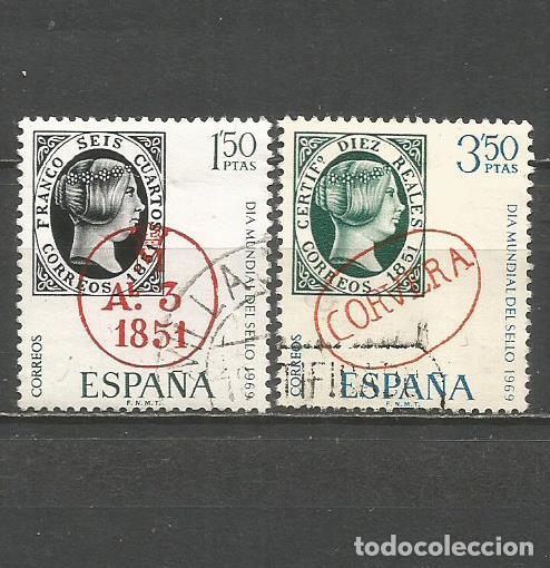 Sellos: ESPA&Ntilde;A EDIFIL NUM. 1922/1923 SERIE COMPLETA USADA - Foto 1