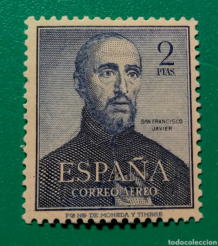 Sellos: 1952. IV Cent. S. Francisco Javier. Ed. 1118**. - Foto 1
