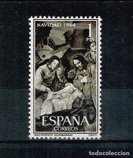 Sellos: Espa&ntilde;a 1964 - Edifil 1630** - Navidad - Foto 1