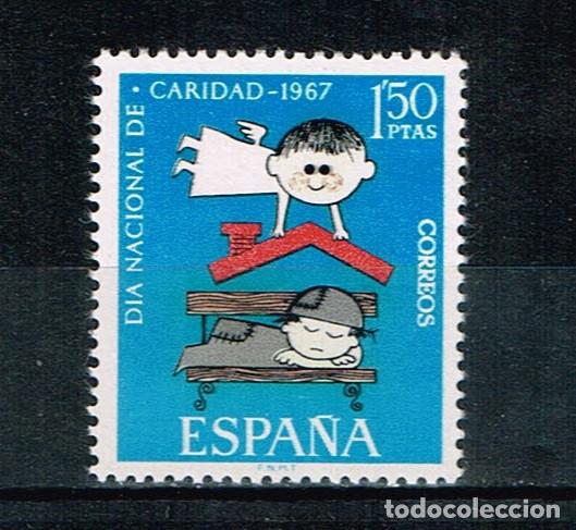 Sellos: Espa&ntilde;a 1967 - Edifil 1801** - Pro Caritas  Espa&ntilde;ola - Foto 1