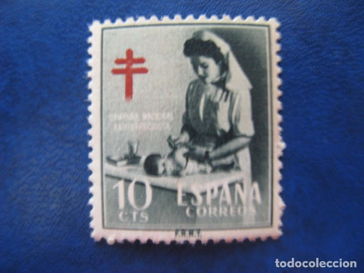 Sellos: 1953 pro tuberculosos, edifil  1122 - Foto 1