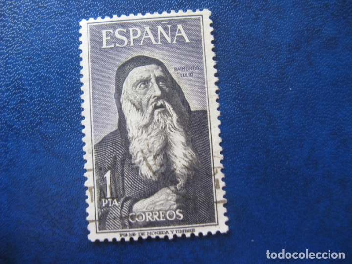Sellos: 1963 raimundo lulio, edifil 1536 - Foto 1