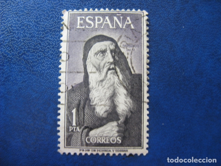 Sellos: 1963 raimundo lulio, edifil 1536 - Foto 1