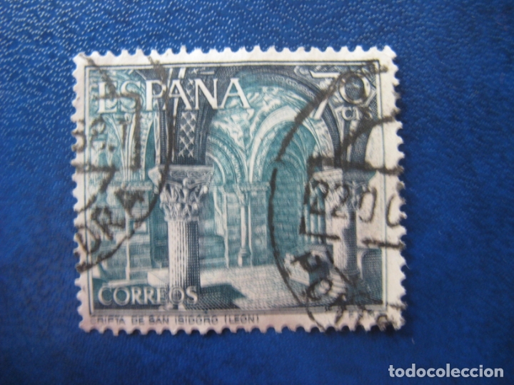 Sellos: 1964 leon, cripta de san isidoro, edifil 1543 - Foto 1