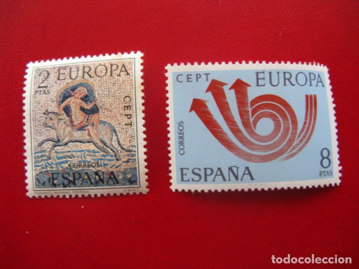 Sellos: 1973 europa, cept, edifil 2125/6 - Foto 1