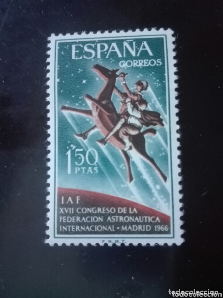 Sellos: ESPA&Ntilde;A EDIFIL 1749 A&Ntilde;O 1966 NUEVO - Foto 1