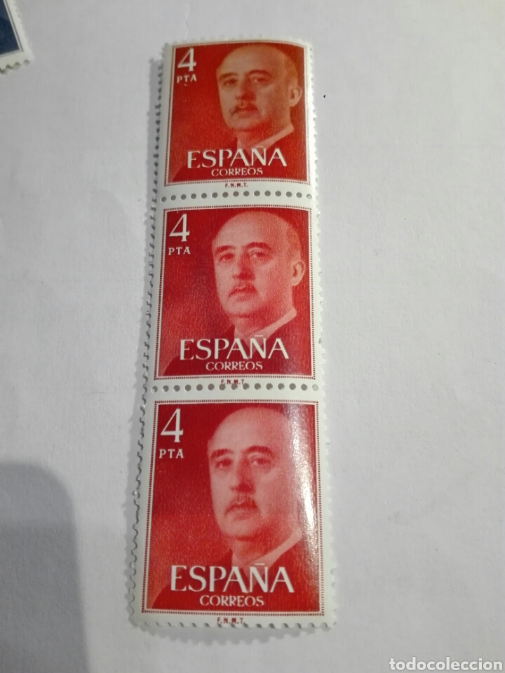 Sellos: ESPA&Ntilde;A EDIFIL -2225 - TRIPTICO - NUMERADOS. FRANCO - Foto 1