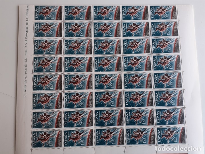 Sellos: 75 series en hoja completa Ed 1749 En nuevo ** - Foto 1
