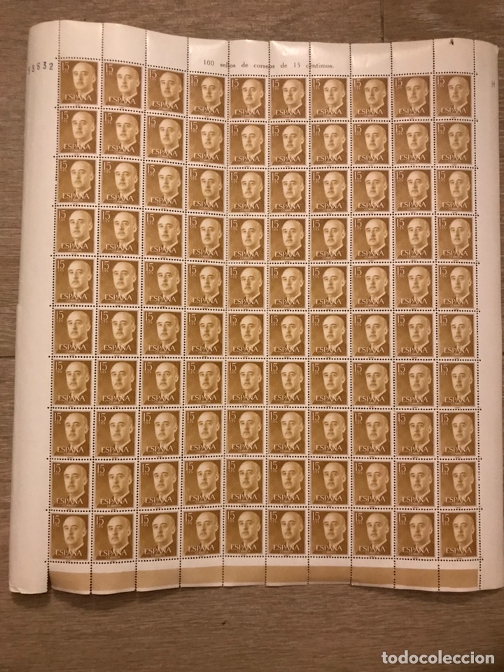 Briefmarken: 100 sellos Franco 30 centimos