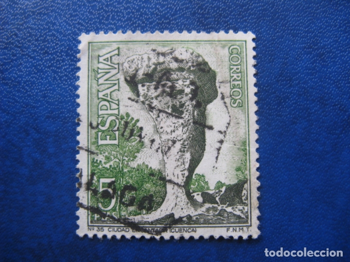 Sellos: 1967 ciudad encantada, cuenca, edifil 1807 - Foto 1