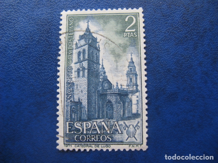 Sellos: 1971 a&ntilde;o santo compostelano, edifil 2065 - Foto 1