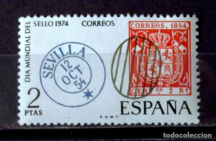 Sellos: 2179, SERIE NUEVA, SIN CH. D&Iacute;A DEL SELLO. - Foto 1