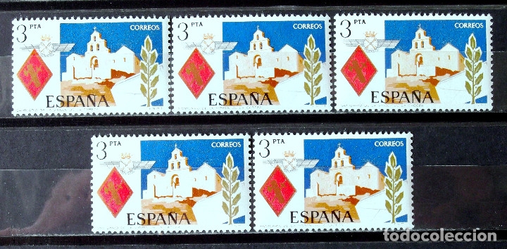 Sellos: 2265, CINCO SERIES NUEVAS, SIN CH. STA. M&ordf; DE LA CABEZA. - Foto 1