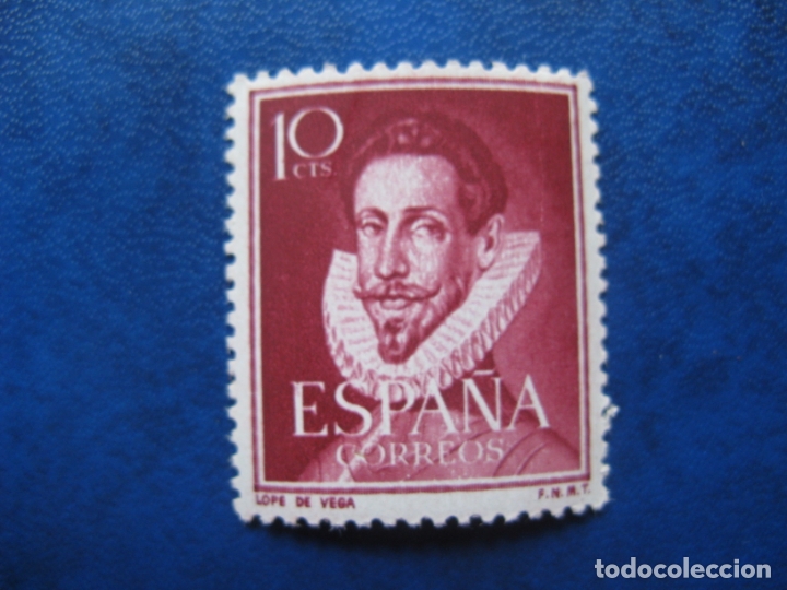 Sellos: 1950 lope de vega, edifil 1072 - Foto 1